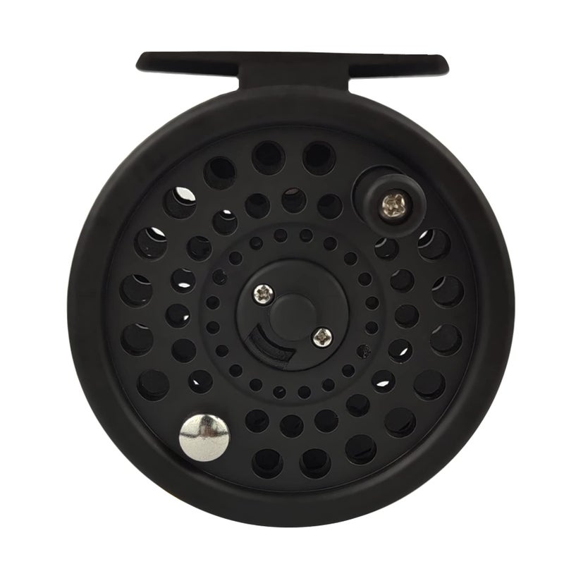 Aventik CM Graphite Fly Reel Click Drag System Classic IV Graphite Large Arbor Sizes 3/5, 5/7 Fly Fishing Reels (5/7) - Image 3